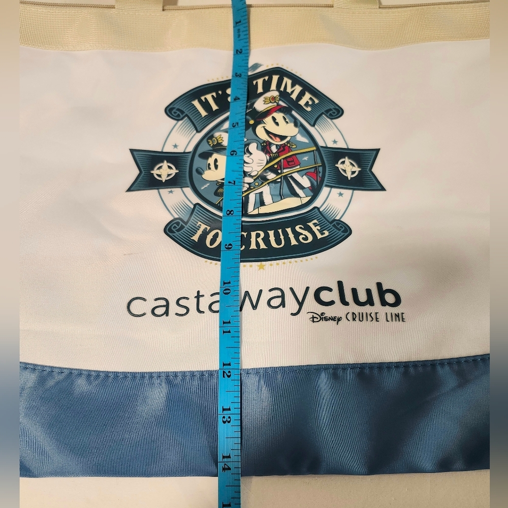 Disney Cruise Line Castaway Club Tote Bag It’s Time To Cruise Magic 2024 - Picture 8 of 9